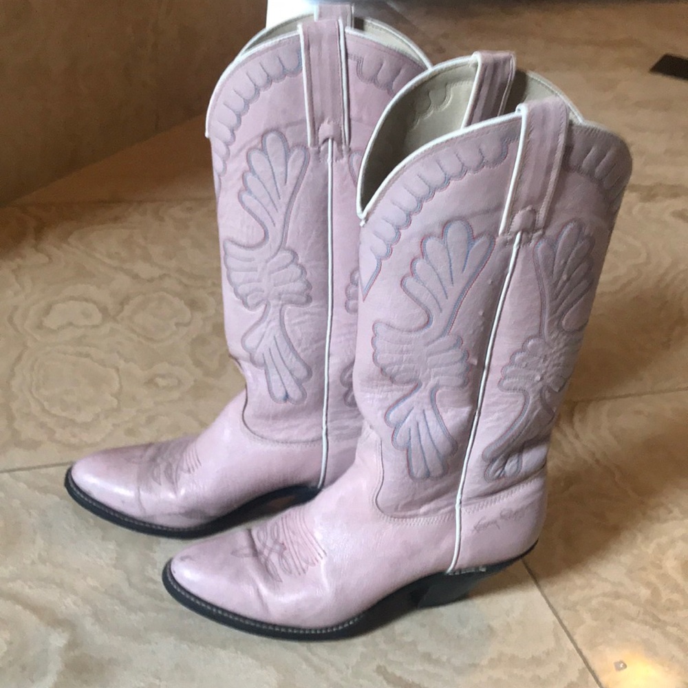 Pink Cowboy Boots